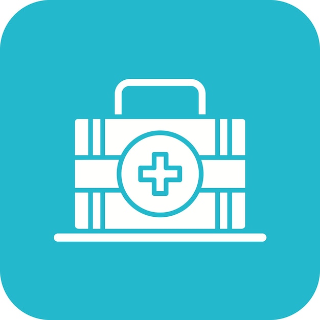 Imagen vectorial del icono de primeros auxilios Se puede utilizar para el comercio electrónico médico