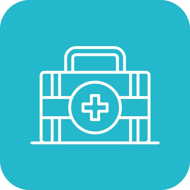 Imagen vectorial del icono de primeros auxilios Se puede utilizar para el comercio electrónico médico