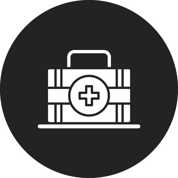 Imagen vectorial del icono de primeros auxilios Se puede utilizar para el comercio electrónico médico