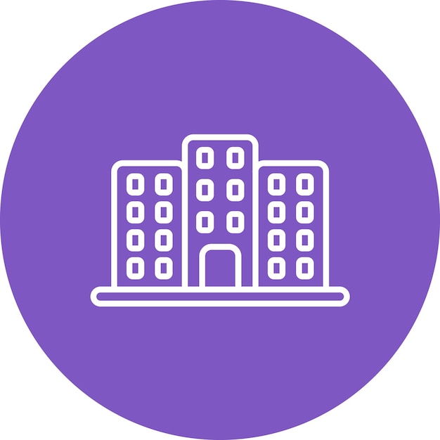 Imagen vectorial del icono principal del establecimiento Puede utilizarse para el RGPD