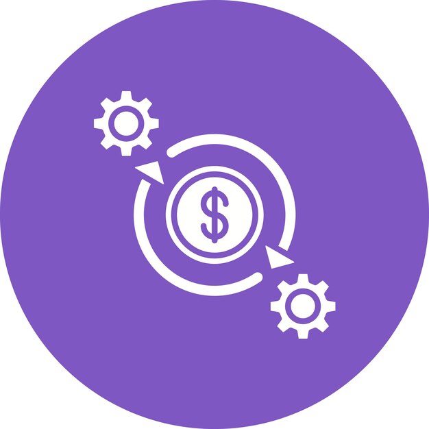 Imagen vectorial del ícono de procedimiento de costo Se puede utilizar para el comercio electrónico médico