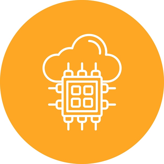 Imagen vectorial de icono de procesamiento de datos Puede utilizarse para el análisis de datos