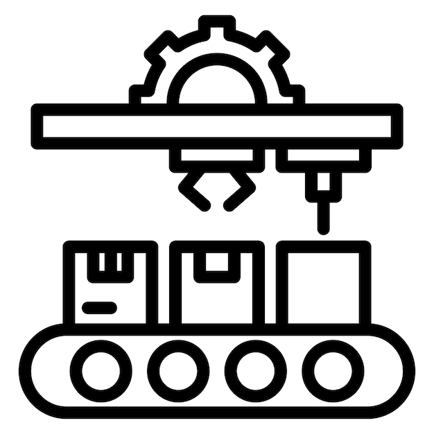 Imagen vectorial del icono del proceso de adquisición Puede utilizarse para la gestión de operaciones