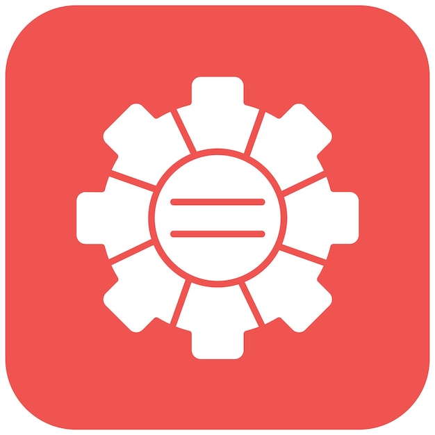 Imagen vectorial del icono del proceso segmentado Se puede utilizar para la infografía