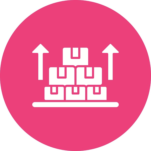 Imagen vectorial del icono de producción Puede utilizarse para Factory