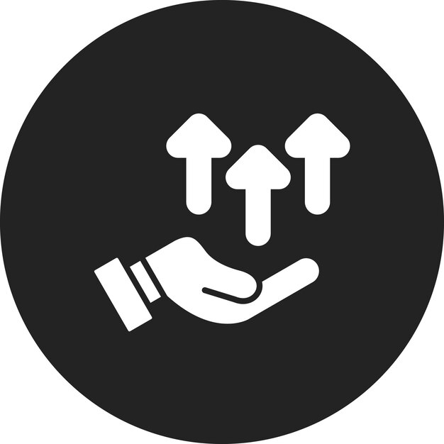 Imagen vectorial del icono de productividad Se puede utilizar para la gestión empresarial