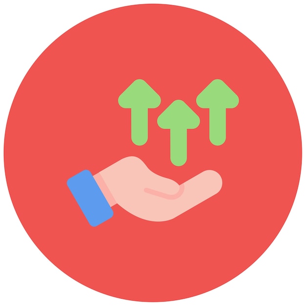 Imagen vectorial del icono de productividad Se puede utilizar para la gestión empresarial