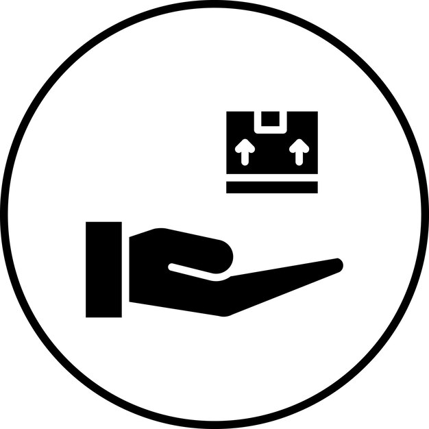 Imagen vectorial de icono de producto como servicio Se puede utilizar para la economía Gig