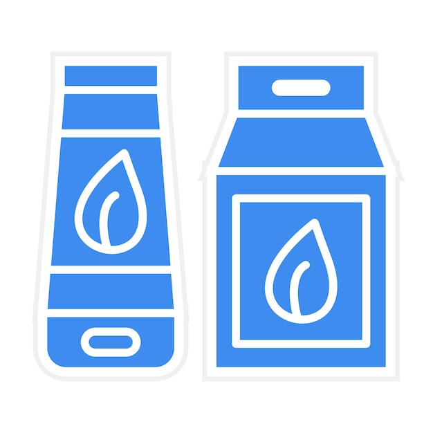 Imagen vectorial de icono de producto natural Puede utilizarse para productos ecológicos