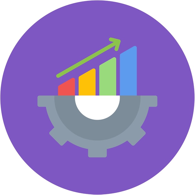 Imagen vectorial del icono del programa del acelerador Se puede utilizar para el espacio de coworking