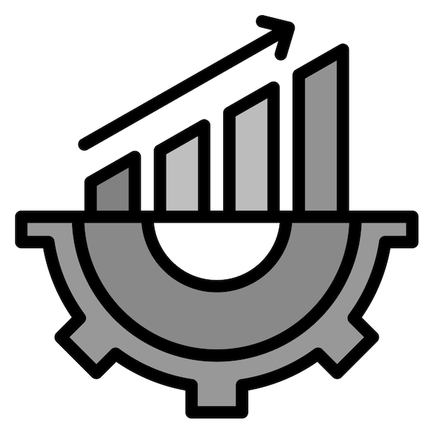 Imagen vectorial del icono del programa del acelerador Se puede utilizar para el espacio de coworking