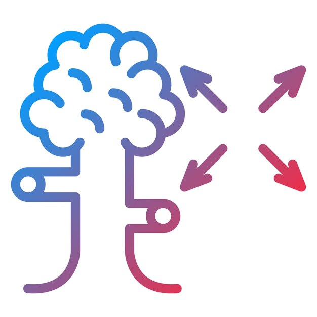 La imagen vectorial del icono de propagación se puede utilizar para la herencia