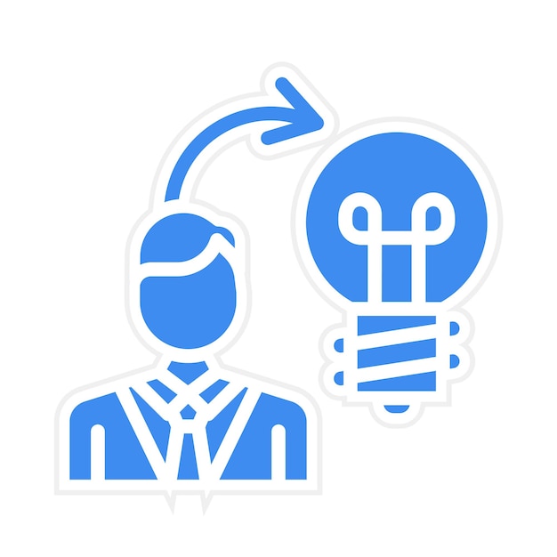 Imagen vectorial de icono de propiedad intelectual Puede utilizarse para crowdfunding
