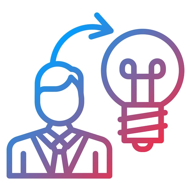 Imagen vectorial de icono de propiedad intelectual Puede utilizarse para crowdfunding