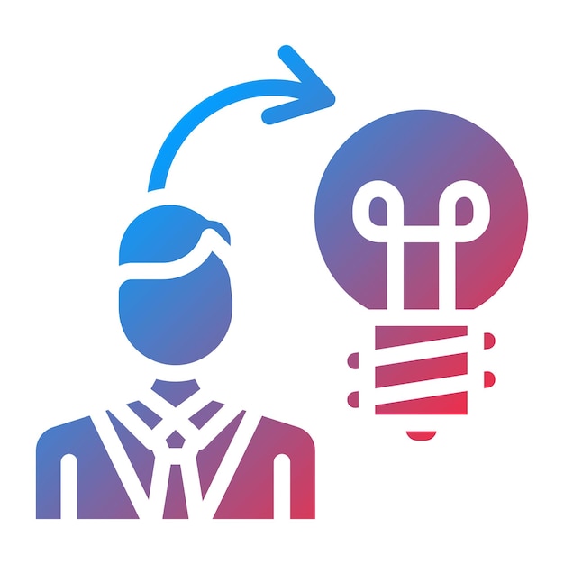 Imagen vectorial de icono de propiedad intelectual Puede utilizarse para crowdfunding