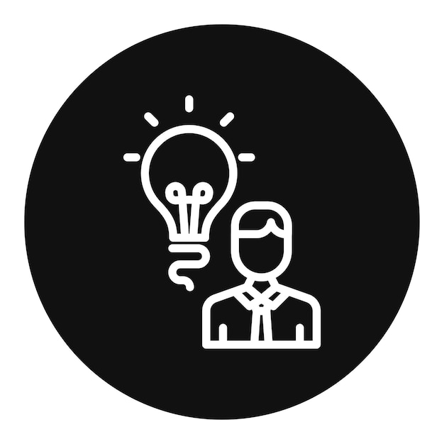 Imagen vectorial de icono de propiedad intelectual Puede utilizarse para la encuesta