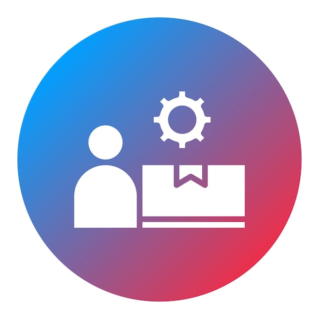 Imagen vectorial del icono de propiedad del producto Se puede utilizar para la gestión del producto