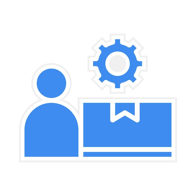 Imagen vectorial del icono de propiedad del producto Se puede utilizar para la gestión del producto