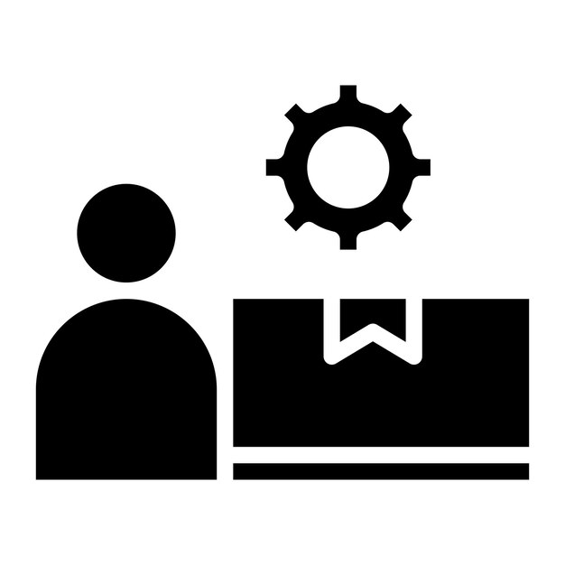 Imagen vectorial del icono de propiedad del producto Se puede utilizar para la gestión del producto