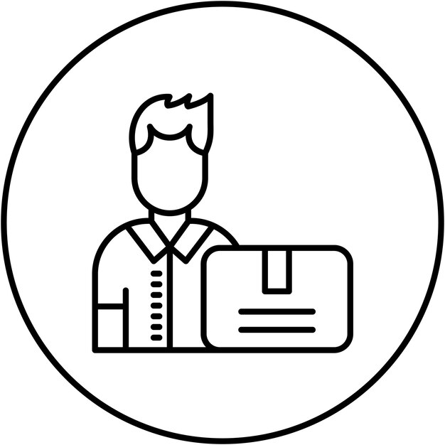 Imagen vectorial del icono del propietario del producto Se puede utilizar para Agile