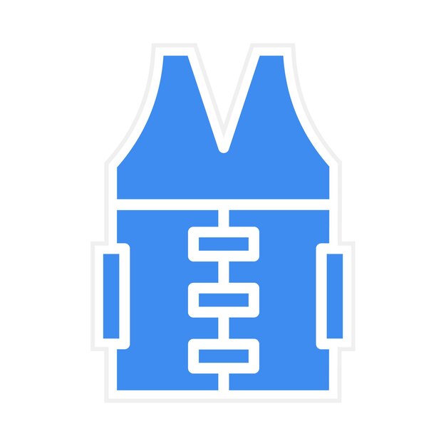 Imagen vectorial de icono de protección de desgaste Se puede utilizar para el diseño de juegos