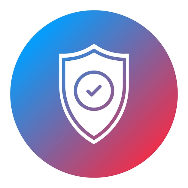 Imagen vectorial del icono de protección Se puede utilizar para la batería y la energía