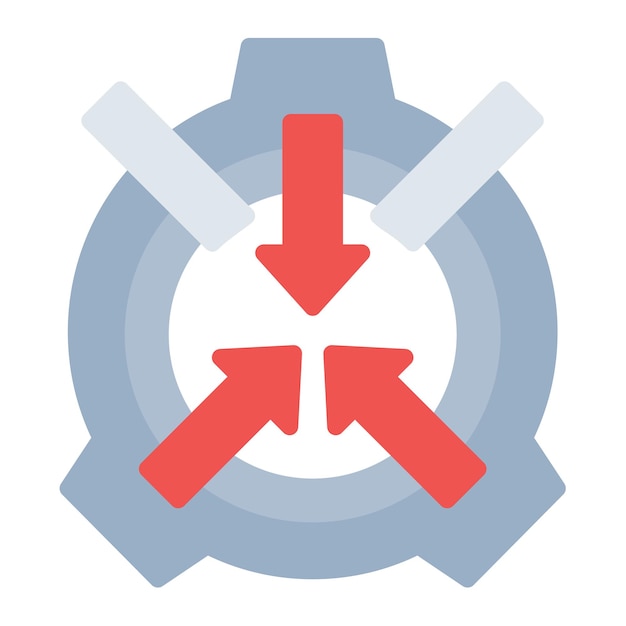 Imagen vectorial del icono del protocolo de contención Puede utilizarse para enfermedades infecciosas