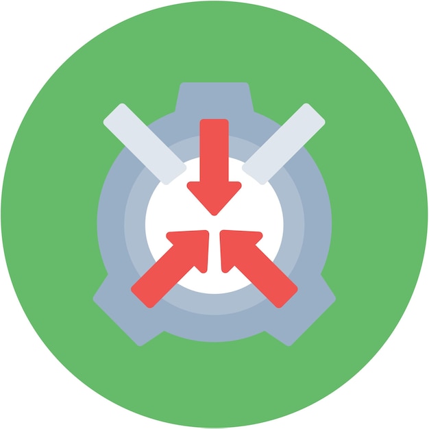 Imagen vectorial del icono del protocolo de contención Puede utilizarse para enfermedades infecciosas