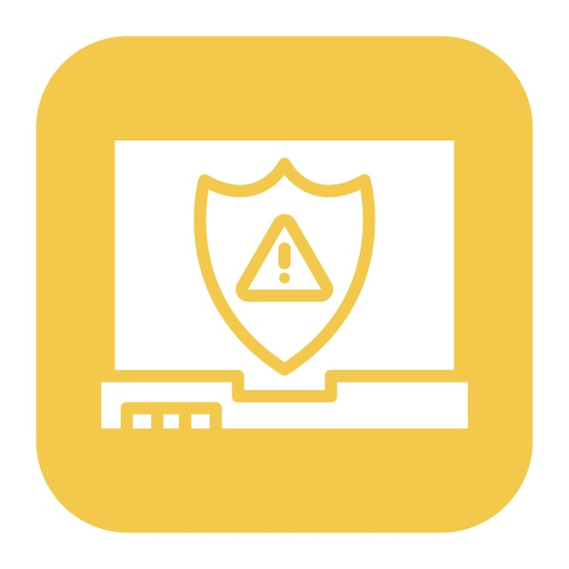 Imagen vectorial del icono de los protocolos de seguridad Puede utilizarse para el transporte personal