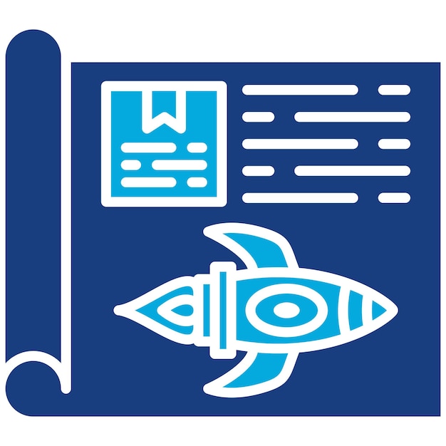Imagen vectorial de icono de prototipo Puede utilizarse para el arranque