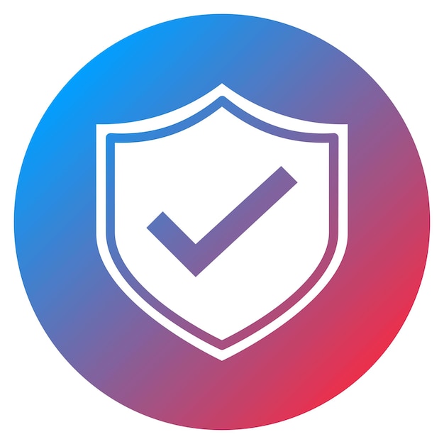 Imagen vectorial del icono del proveedor verificado Se puede utilizar para el pago seguro