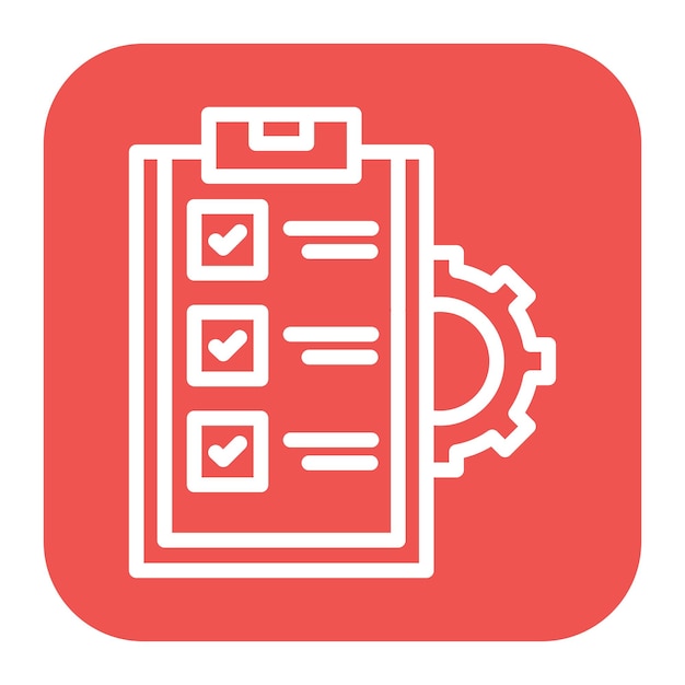 Imagen vectorial del icono del proyecto Se puede utilizar para Crowdfunding