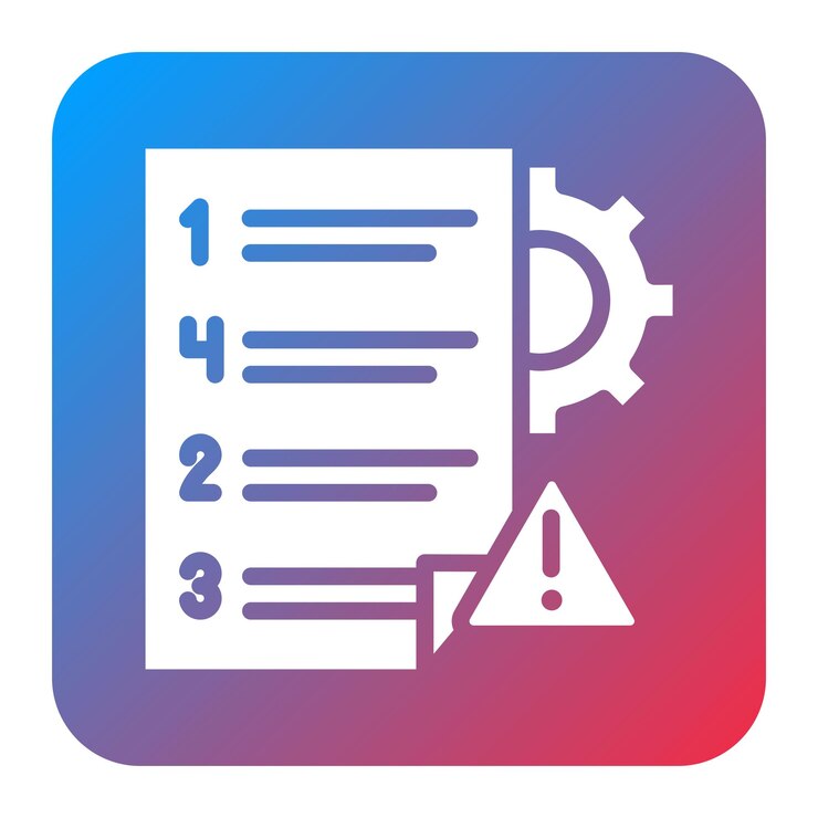 Vector imagen vectorial de icono de prueba basada en el riesgo se puede utilizar para pruebas de software