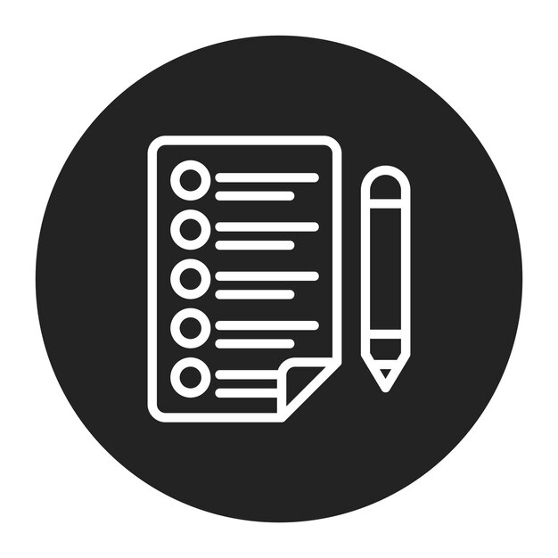 Imagen vectorial de icono de prueba de datos Se puede utilizar para pruebas de software