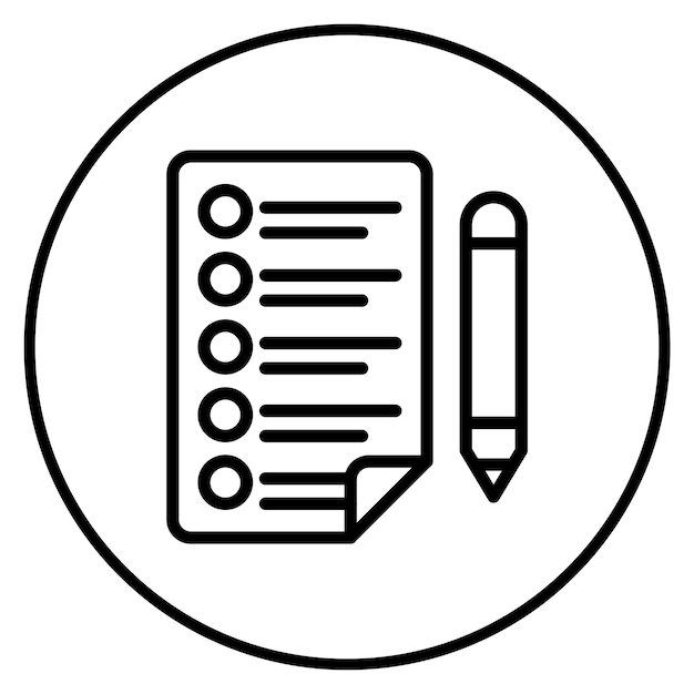 Imagen vectorial de icono de prueba de datos Se puede utilizar para pruebas de software