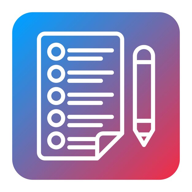 Imagen vectorial de icono de prueba de datos Se puede utilizar para pruebas de software