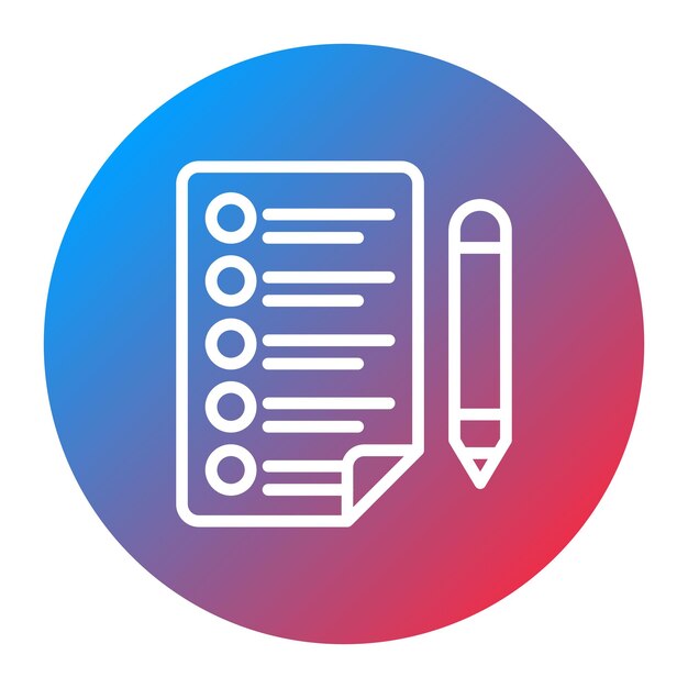 Imagen vectorial de icono de prueba de datos Puede utilizarse para pruebas de software