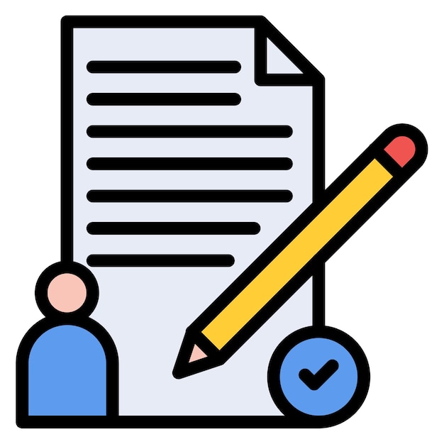 Imagen vectorial del icono de la publicación de invitados Se puede usar para el video blog
