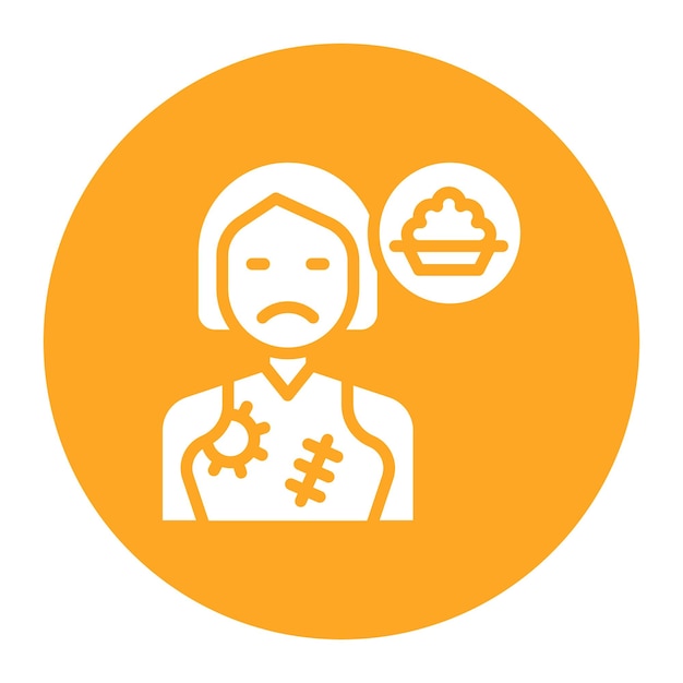 Imagen vectorial de icono Se puede usar para hambre sin hogar