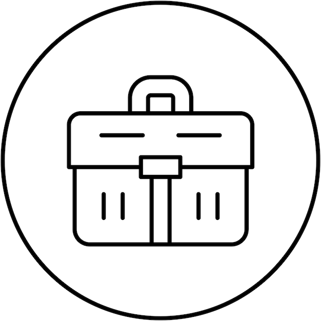 Imagen vectorial del icono del puesto de trabajo Se puede utilizar para la búsqueda de puestos de trabajo