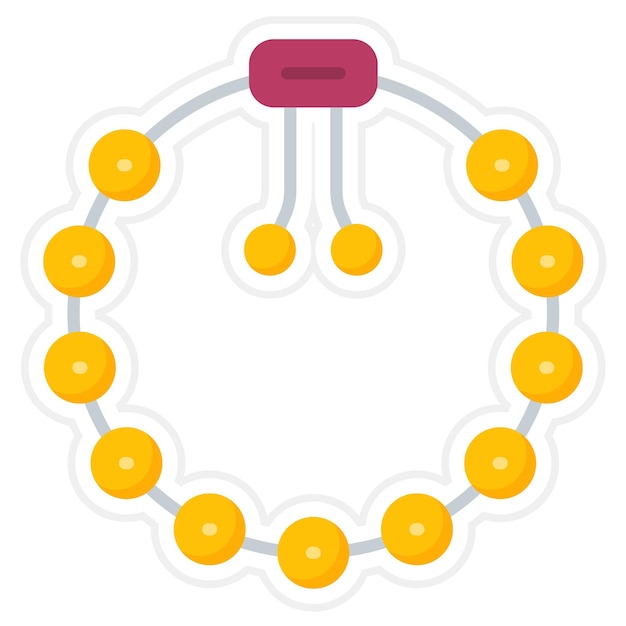 Imagen vectorial del icono de la pulsera Se puede usar para la moda