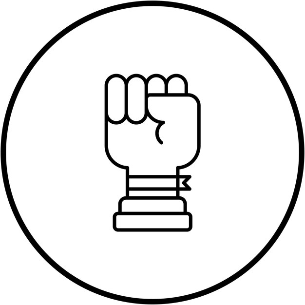 Imagen vectorial del icono de la pulsera puede usarse para la quimioterapia