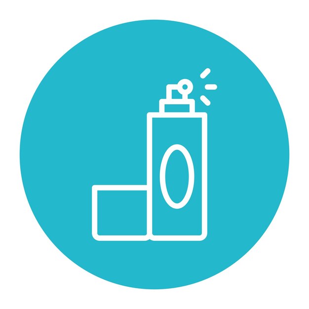 Imagen vectorial del icono de pulverización Se puede utilizar para la lavandería