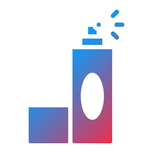 Imagen vectorial del icono de pulverización Se puede utilizar para la lavandería