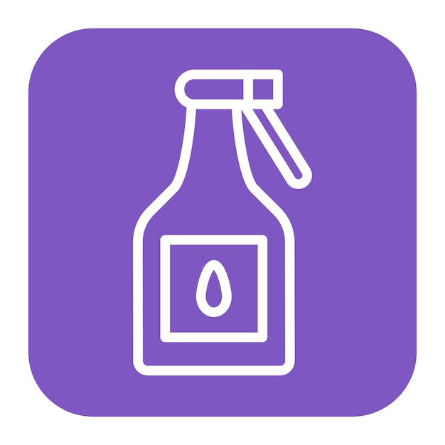 Imagen vectorial del icono de pulverización Se puede utilizar para la limpieza