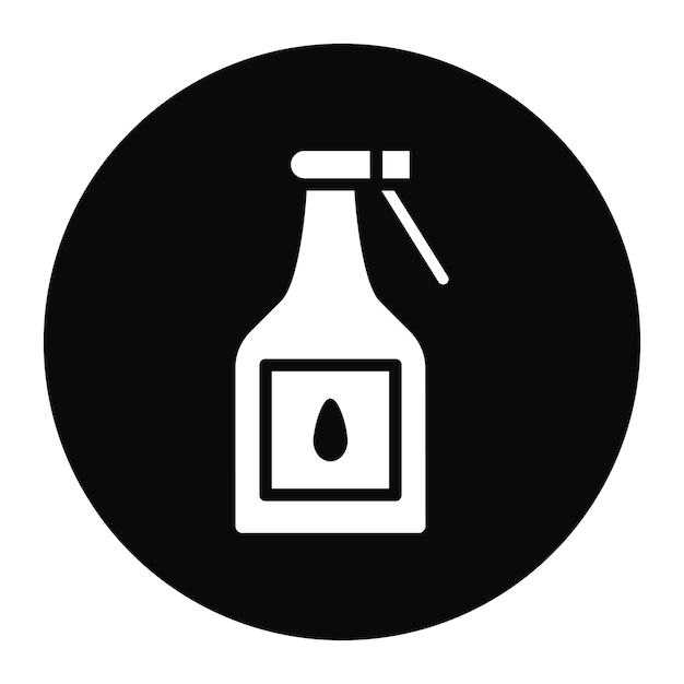 Imagen vectorial del icono de pulverización Se puede utilizar para la limpieza