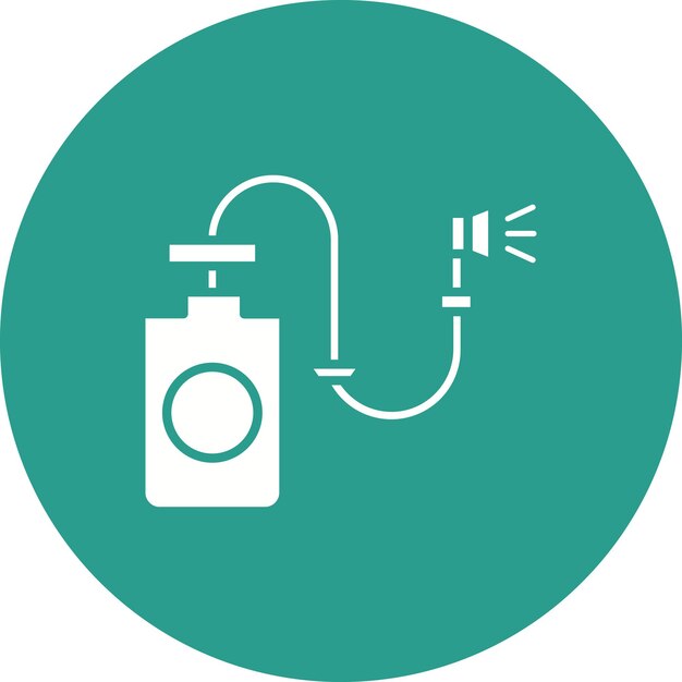 Imagen vectorial del icono del pulverizador Se puede utilizar para la agricultura