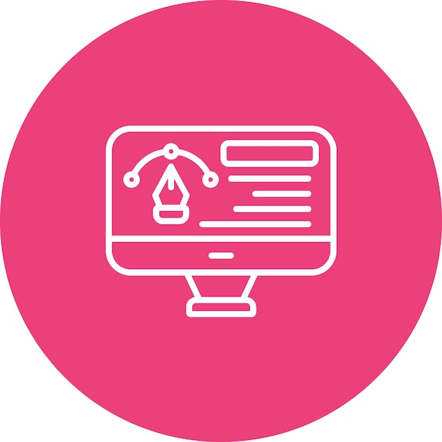 Imagen vectorial del icono del punto de anclaje Se puede utilizar para el diseño