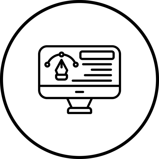 Imagen vectorial del icono del punto de anclaje Se puede utilizar para el diseño