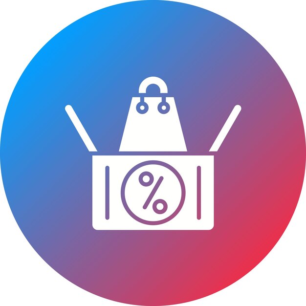 Imagen vectorial de icono de punto de venta único Se puede utilizar para el marketing